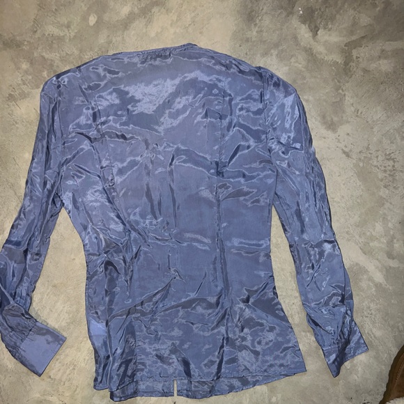 J. Crew Button Down Silky Blouse - Picture 3 of 7